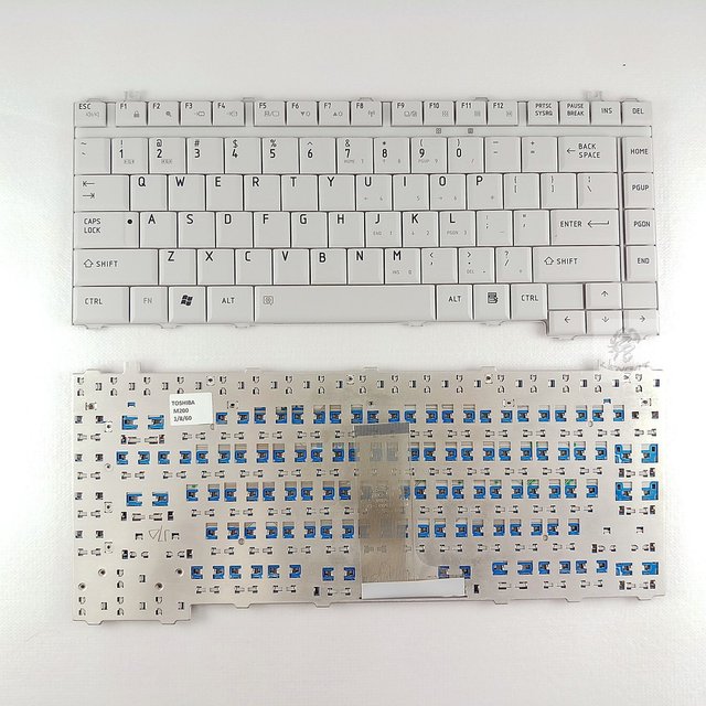 ORIGINAL New Toshiba Satellite M200 US Keyboard White