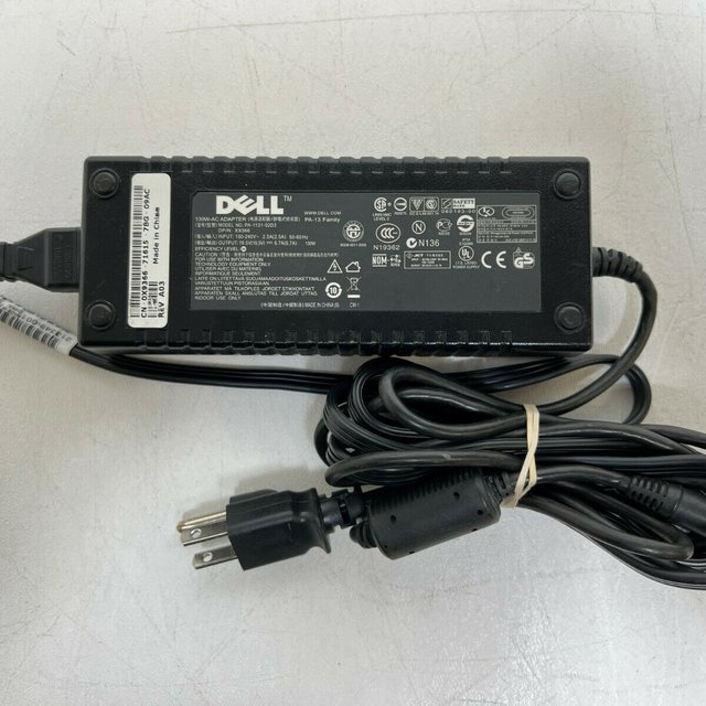 Laptop Power Adapter Charger For Dell PA-13 130w